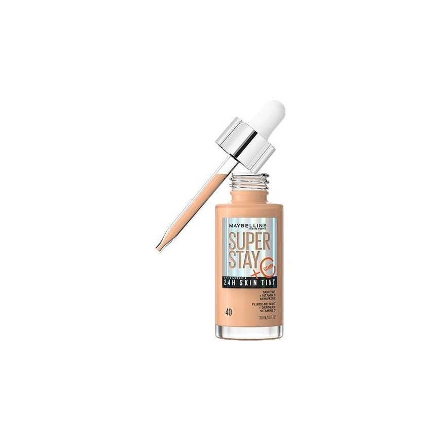 Maybelline Superstay 24H Skin Tint + Vitamin C Makeup moterims, 30 ml – 2