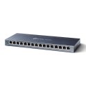 TP-Link TL-SG116 сетевой коммутатор Неуправляемый Gigabit Ethernet (10/100/1000) Черный TP-Link TL-SG116 сетевой коммутатор Неуправляемый Gigabit Ethernet (10/100/1000) Черный
