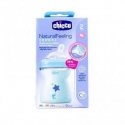 Buteliukas kūdikiams Chicco. 2mėn+. 250 ml. mėlyna 153640