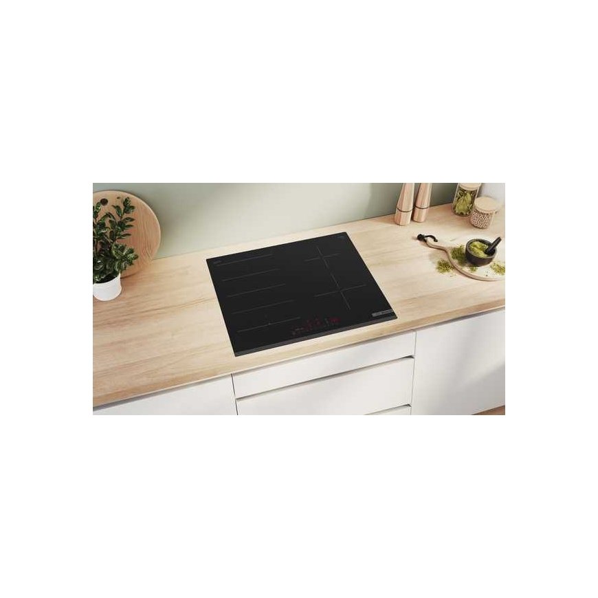 Bosch PIX63KHC1Z Series 6, Induction hob, 60 cm, Black, hob without frame – 4