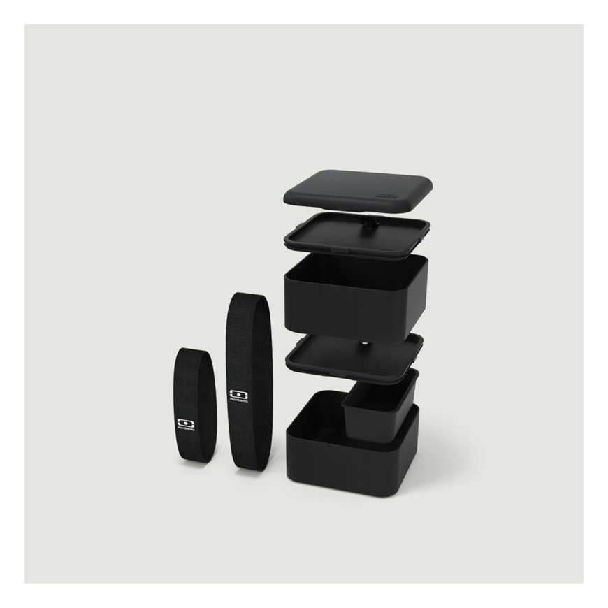 Monbento Lunchbox Bento Square Black Onyx – 2
