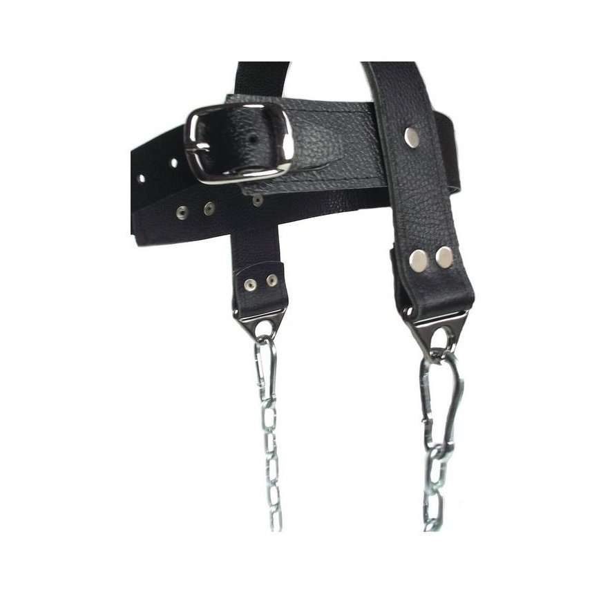 Neck exerciser SANRO leather – 3