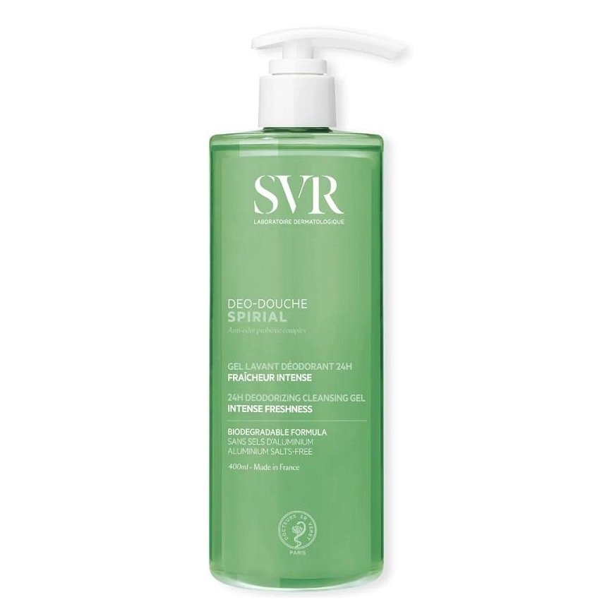 Svr Spirial Dezodorantas Washing Gel, 400 ml