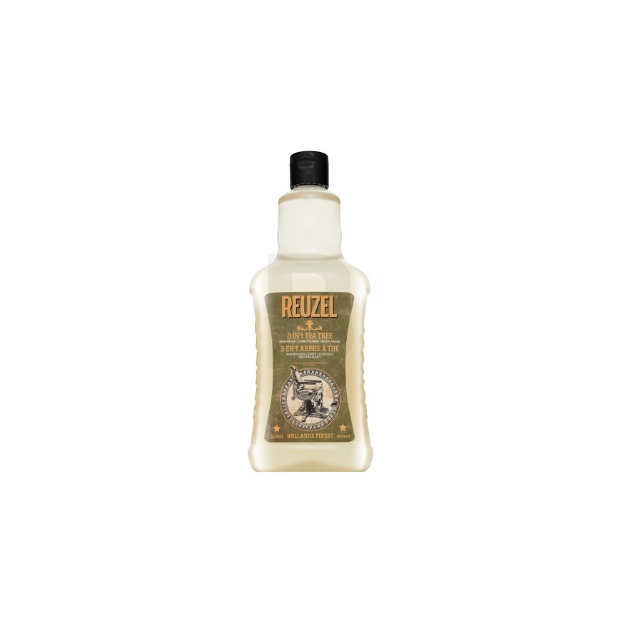 Reuzel 3in1 Šampūnas šampūnas, kondicionierius ir dušo želė arbatmedis 1000ml – 4