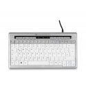 BakkerElkhuizen S-board 840 клавиатура USB QWERTZ Немецкий Светло-серый, Белый BakkerElkhuizen S-board 840 клавиатура USB QWERTZ Немецкий Светло-серый, Белый