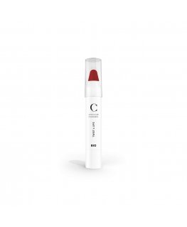 Couleur Caramel Twist y Lips Barra De Labios 407 Glossy Red 1un