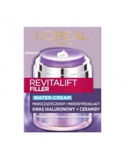 L'Oreal Revitalift Filler Water-Creamy firming face cream 50ml