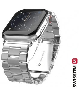 Swissten Metal Strap for Apple Watch 1/2/3/4/5/6/SE / 40 mm / 42 mm