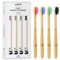 My White Secret My Baltas Secret Bamboo Toothbrush - Bambusový zubní kartáček 4 ks My White Secret My Baltas Secret Bamboo Toothbrush - Bambusový zubní kartáček 4 ks