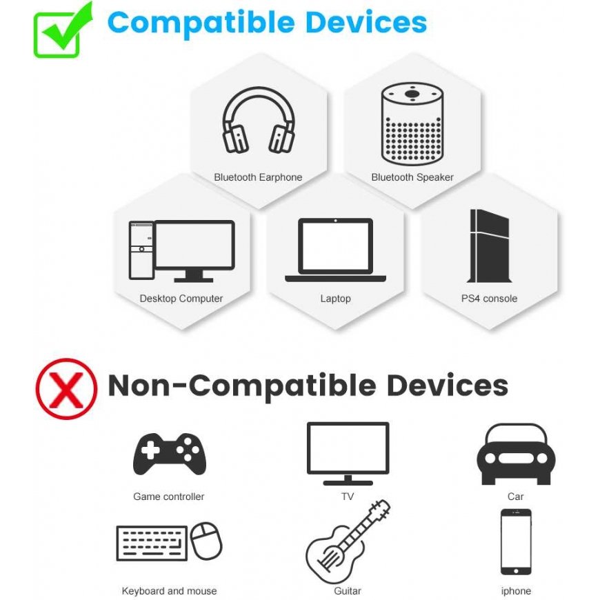 B10PRO Bluetooth 5.0 USB Audio Transmitter 1Mii 20m – 5