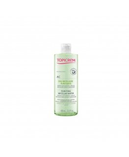 Topicrem AC Purifying Micellar Vanduo Micellar Vanduo moterims, 400 ml