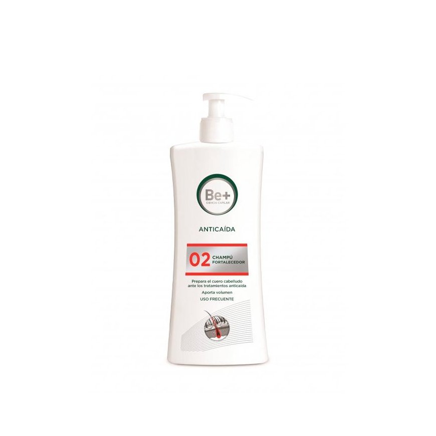 Be+ Strengthening Anti-Aging Šampūnas 500ml