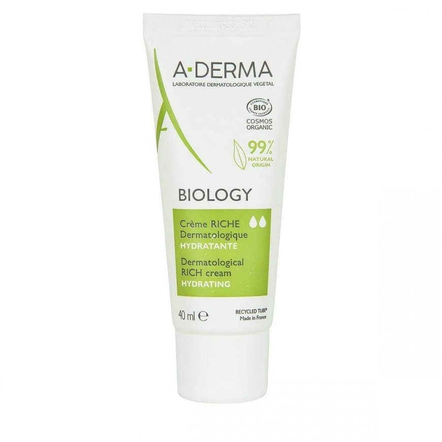 A-DERMA "Derma Biology" turtingas drėkinamasis kremas 40ml – 2