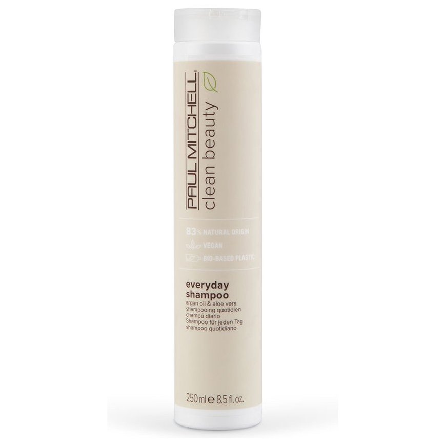 Paul Mitchell, Clean Beauty Everyday, Vegan, Hair Shampoo, For Shine & Bounce, 250 ml