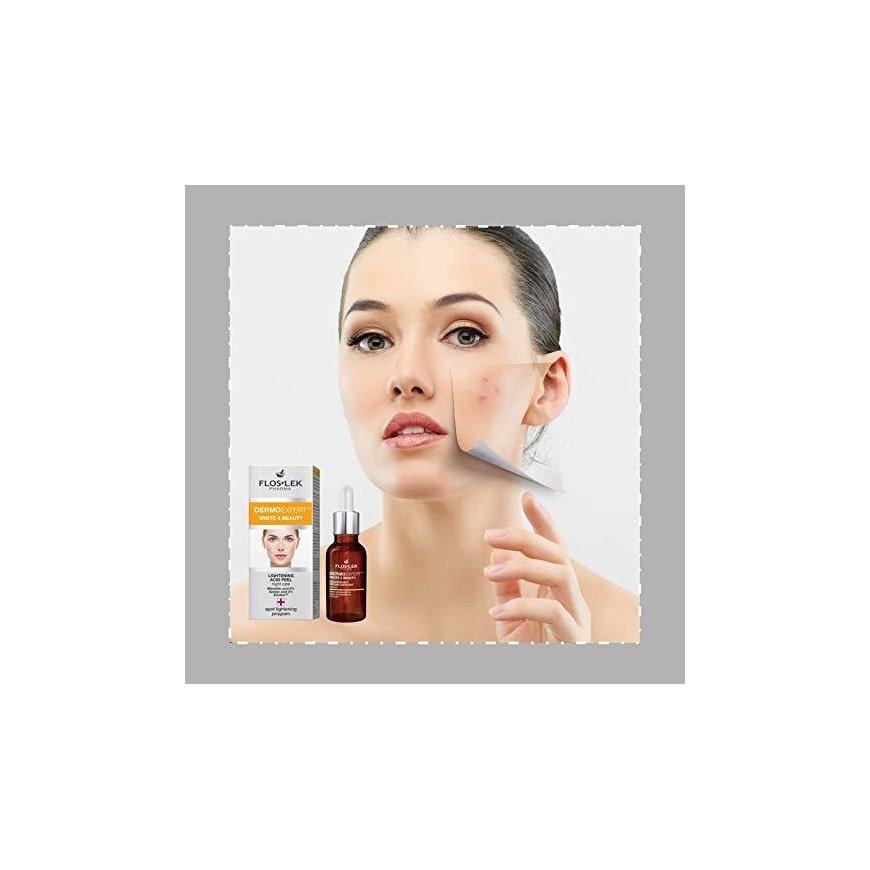 FLOSLEK face scrub Pharma Dermo Expert White & Beauty lightening 30 ml – 4