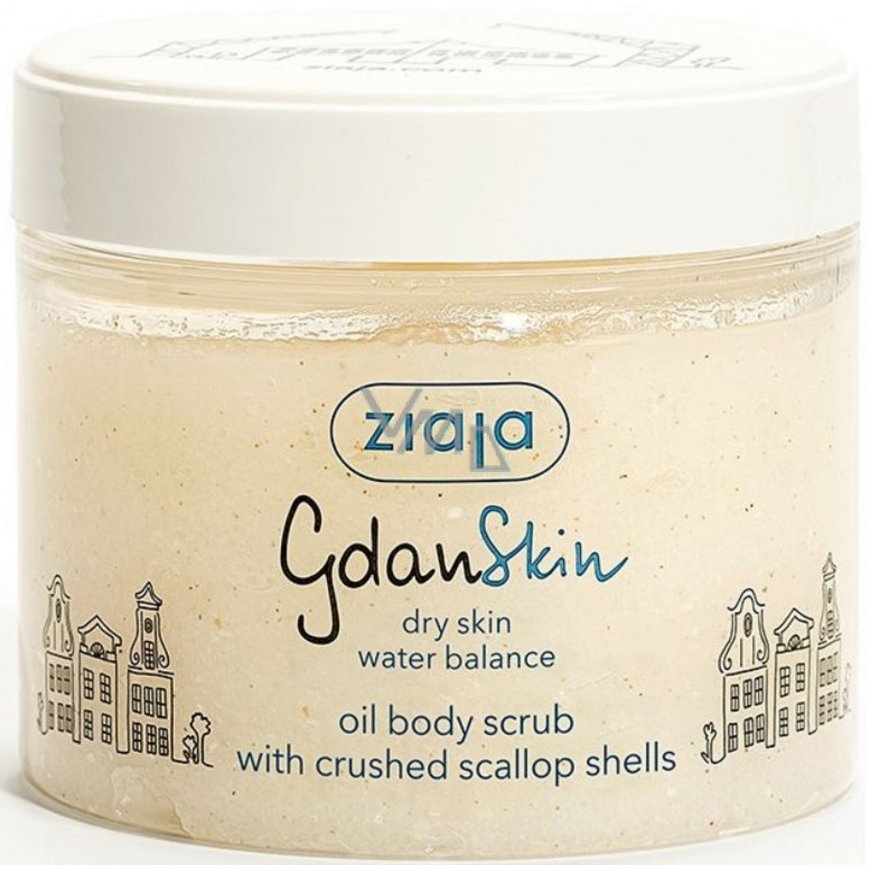 Ziaja GdanSkin Oil Body Scrub - Olejový tělový peeling – 2