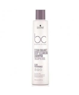 Deep cleansing shampoo Schwarzkopf Bonacure Clean Balance Deep Cleansing Shampoo Tocopherol 250ml