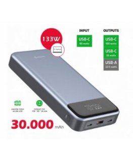 Swissten Power Bank 30000 mAh / 133W