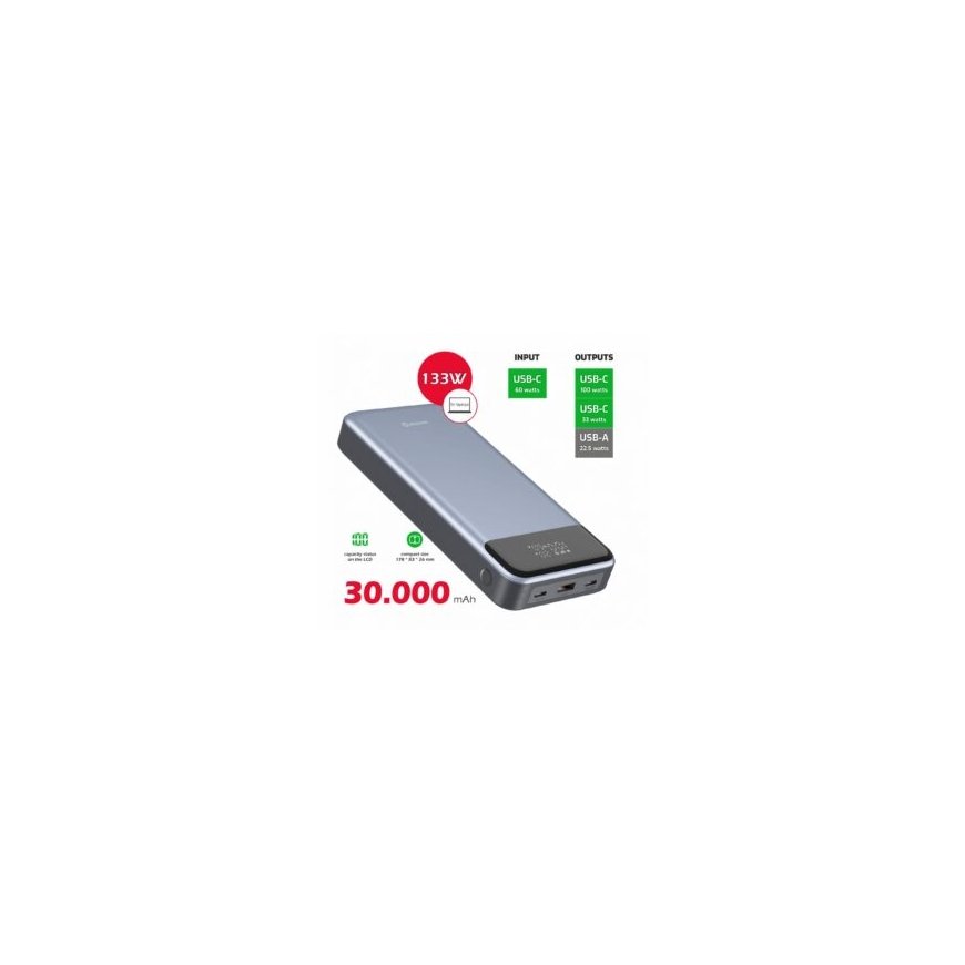 Swissten Power Bank 30000 mAh /