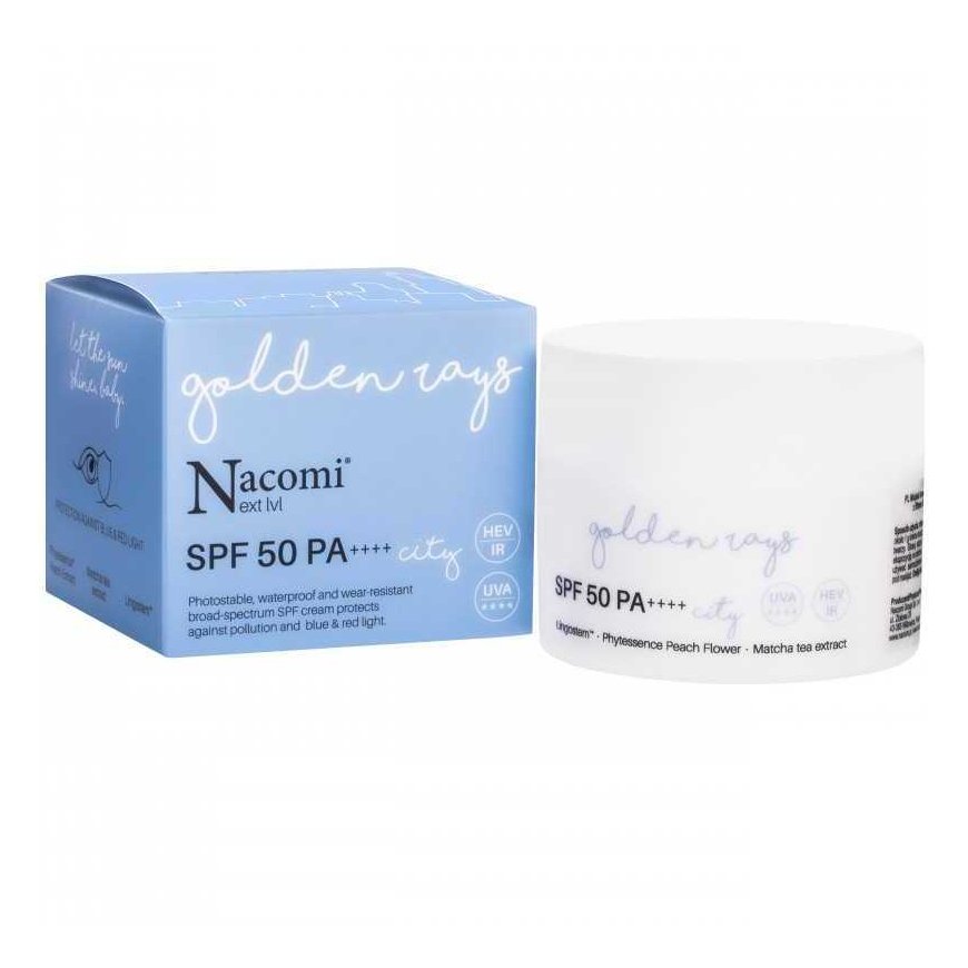 Nacomi Nacomi Next Level SPF50 PA ++++ City waterproof city cream 50ml – 2