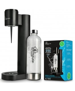 Extralink SmartLife Hydrospark Black | Water carbonation saturator | SJ-191B