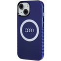 Dėklas Audi IML Big Logo MagSafe Case iPhone 15 / 14 / 13 6.1" mėlynas/navy mėlynas hardcase AU-IMLMIP15-Q5/D2-BE Dėklas Audi IML Big Logo MagSafe Case iPhone 15 / 14 / 13 6.1" mėlynas/navy mėlynas hardcase AU-IMLMIP15-Q5/D2-BE