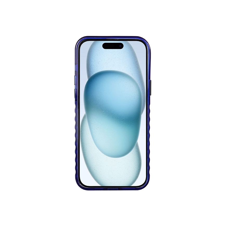 Dėklas Audi IML Big Logo MagSafe Case iPhone 15 / 14 / 13 6.1" mėlynas/navy mėlynas hardcase AU-IMLMIP15-Q5/D2-BE – 4