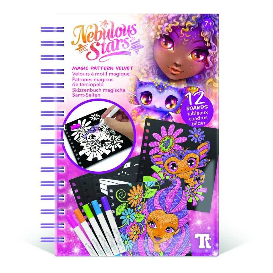 NEBULOUS STARS Craft Book Magic Pattern Velvet, 11026