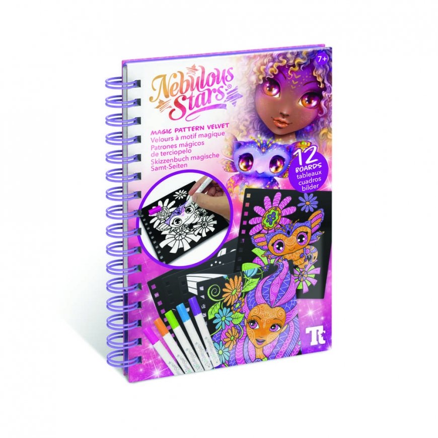 NEBULOUS STARS Craft Book Magic Pattern Velvet, 11026 – 2