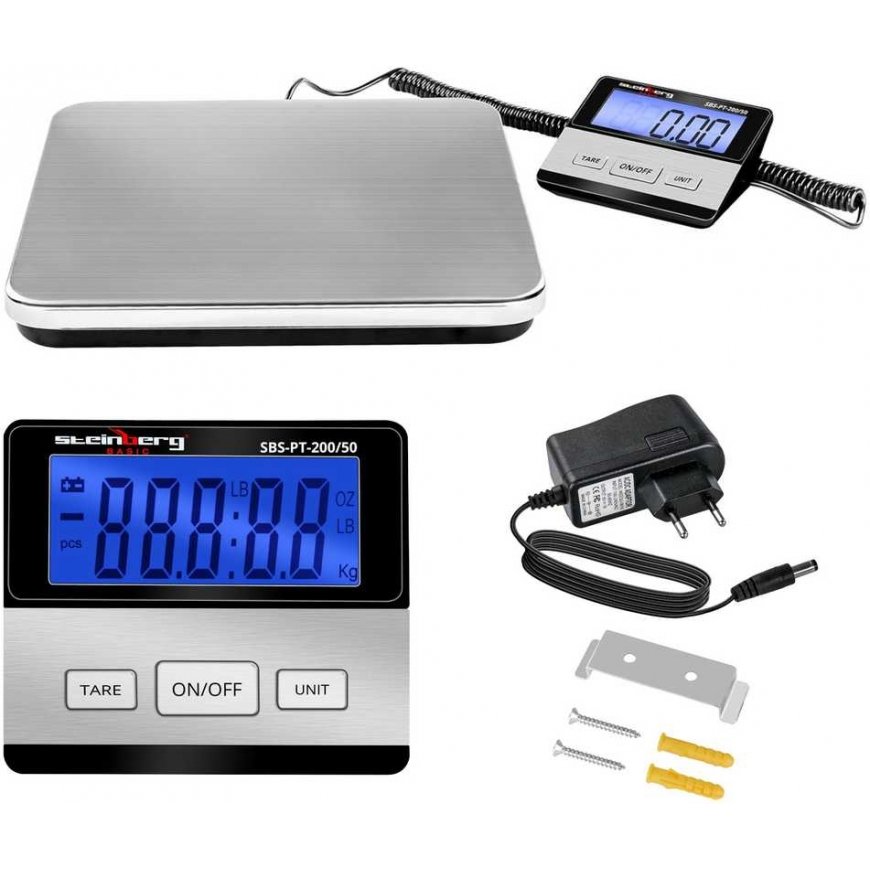 Kitchen scale Steinberg Systems Postal platform scale for parcels SBS-PT-200/50 up to 200kg / 50g