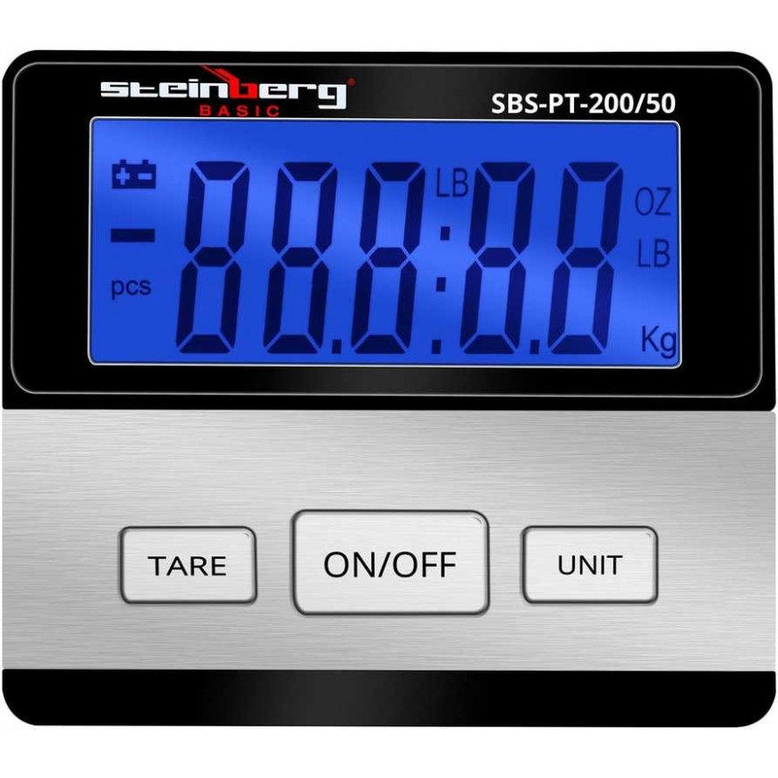 Kitchen scale Steinberg Systems Postal platform scale for parcels SBS-PT-200/50 up to 200kg / 50g – 3