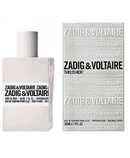 Zadig & Voltaire This Is Her! EDP perfumed water for women, 30 ml