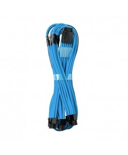 CableMod C-Series PRO ModMesh 12VHPWR to 3x PCI-e cables for Corsair - 60cm, light blue