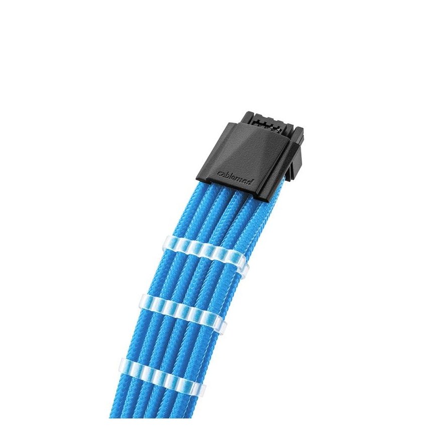 CableMod C-Series PRO ModMesh 12VHPWR auf 3x PCI-e Kabelis für Corsair - 60cm, hellblau – 2