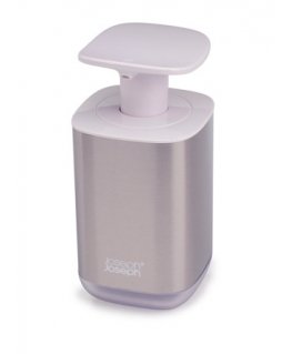 Joseph Joseph Presto Steel дозатор мыла 0,35 L Нержавеющая сталь, Белый