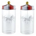 Alessi Circus Gewürzbehälter 2-Set MW68S2