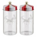 Alessi Circus Gewürzbehälter 2-Set MW68S2