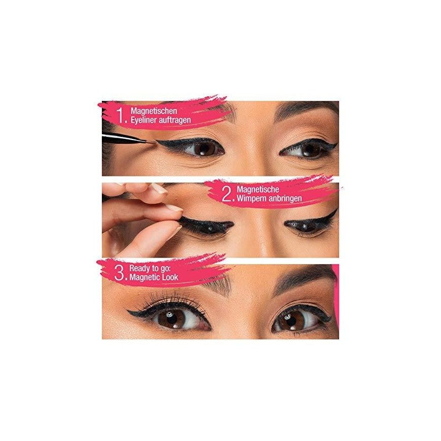 Ardell Magnetic Liner & Lash False Blakstienos Accent 002 – 5