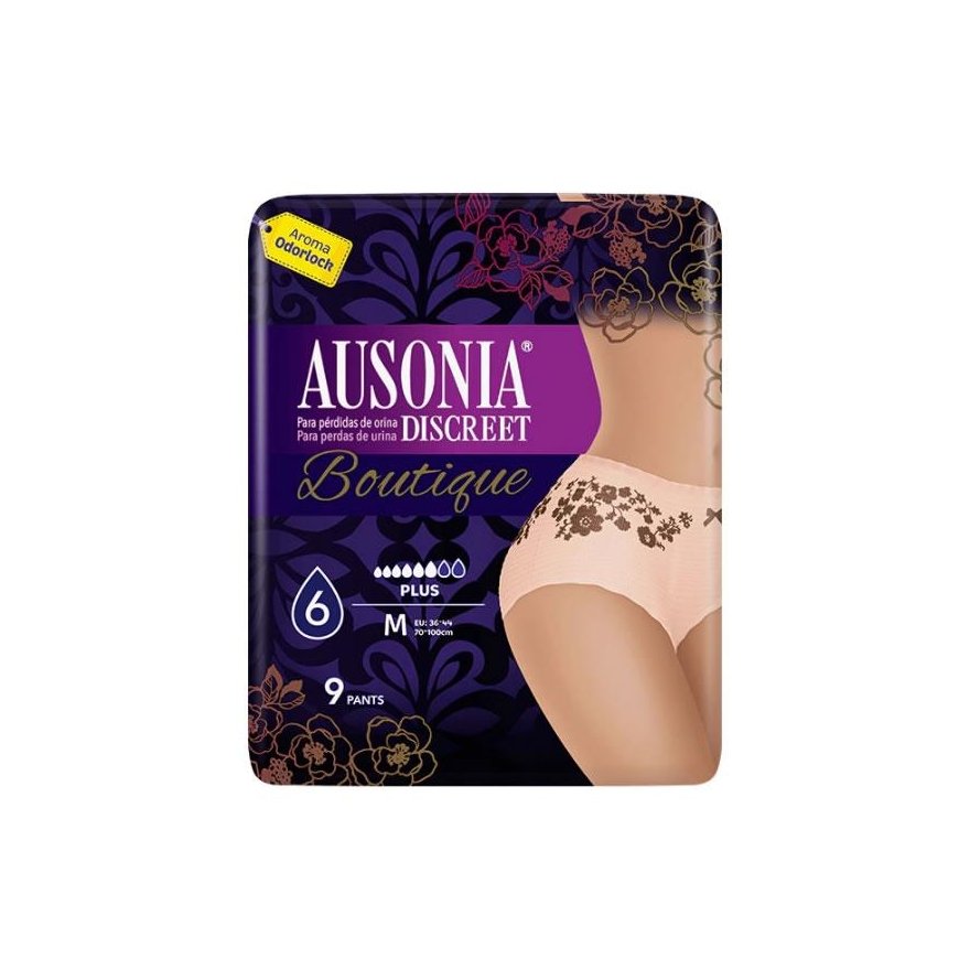 Ausonia Discreet Boutique Panties 9 pcs
