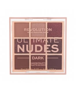 Makeup revolution Revolution Make Up Ultimate Nudes akių šešėlių paletė Dark 8,10g