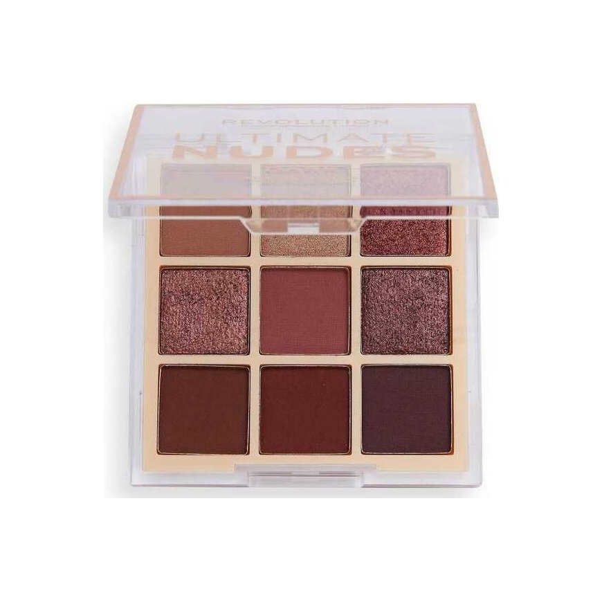 Makeup revolution Revolution Make Up Ultimate Nudes akių šešėlių paletė Dark 8,10g – 5
