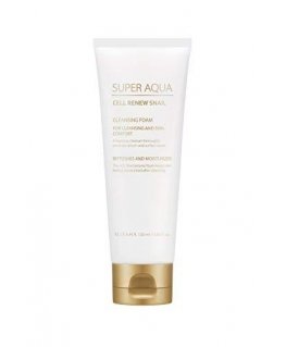 Missha Super Aqua Cell Renew Snail Cleansing Prausimo putos su sraigių gleivių ekstraktu 100ml