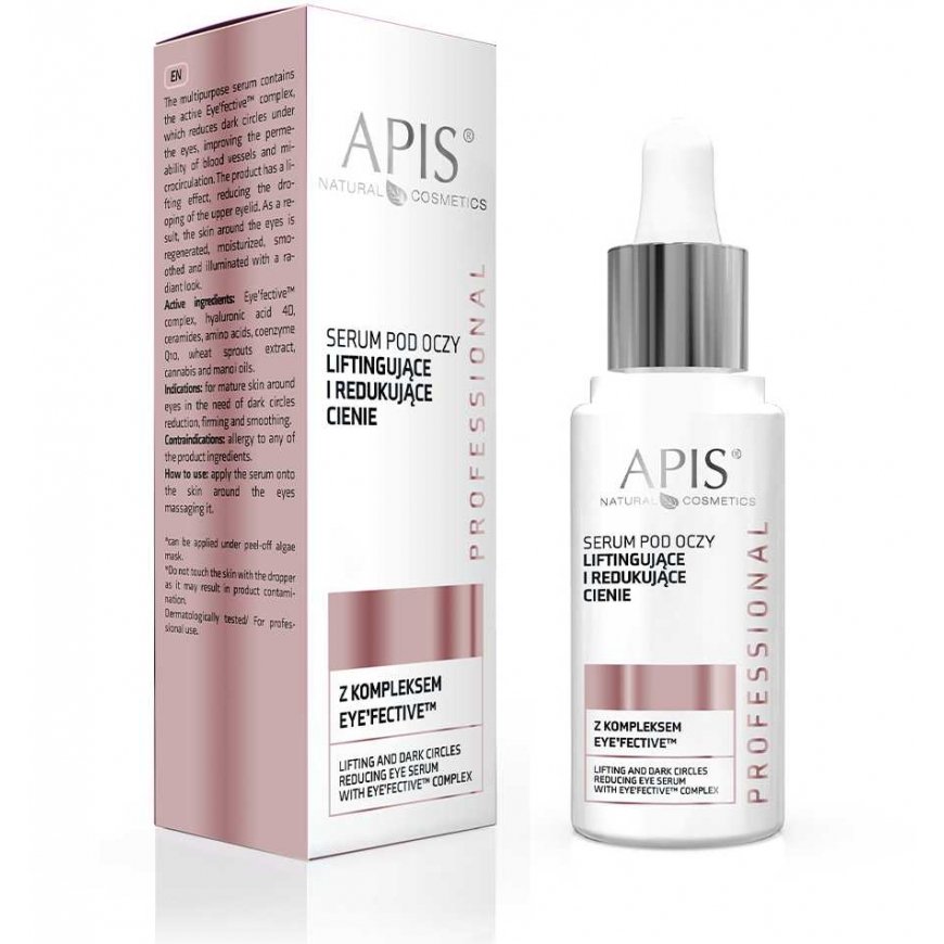 APIS Eye serum lifts and reduces dark circles with Eyeeffective™ complex 30ml – 3