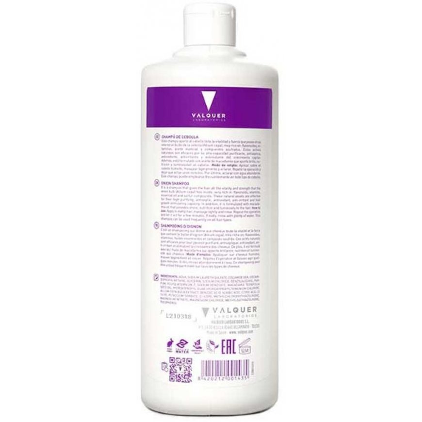 Valquer Onion Šampūnas plaukus atstatantis šampūnas, 1000 ml – 3