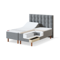 Sleepwell RED MOTOR BED / 80x34x200 / hard / MANGO Light Grey (18711) Sleepwell RED MOTOR BED / 80x34x200 / hard / MANGO Light Grey (18711)