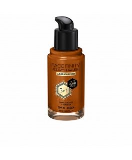 "Max Factor Facefinity All Day Flawless 3 in 1" makiažo pagrindas N102-Chocolate 30ml