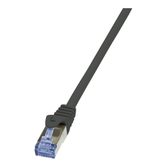 LogiLink CQ4123S сетевой кабель Черный 30 m Cat7 S/FTP (S-STP)