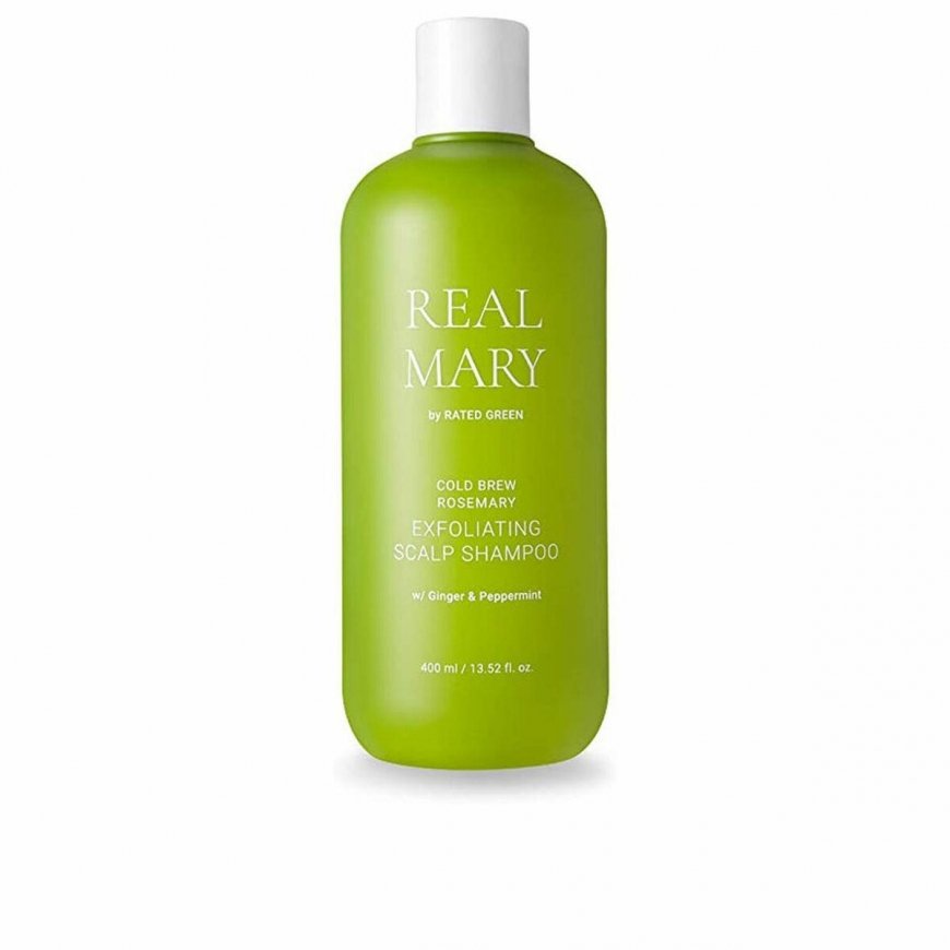 "Rated Green Real Mary Exfoliating Scalp Shampoo" 400ml – 3