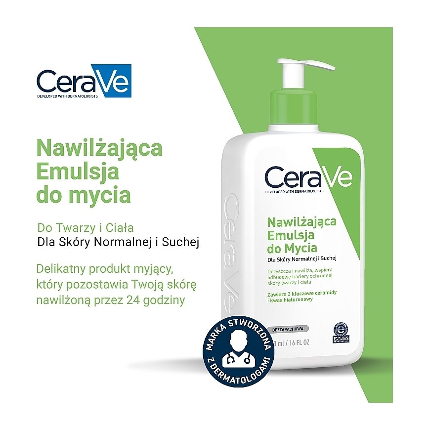 Cerave Moisturizing cleansing emulsion for normal