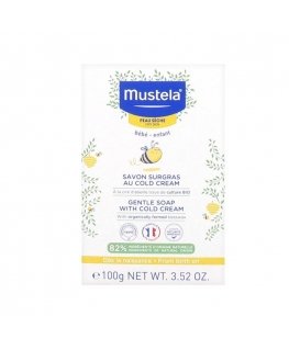 Mustela mild bath soap with cold cream 100g